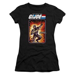 G.I. Joe - Juniors Snake Eyes Card T-Shirt