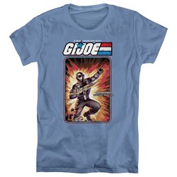G.I. Joe - Womens Snake Eyes Card T-Shirt