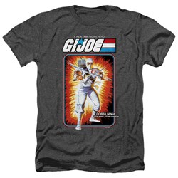 G.I. Joe - Mens Storm Shadow Card Heather T-Shirt