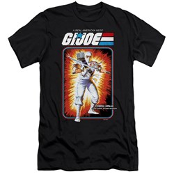 G.I. Joe - Mens Storm Shadow Card Slim Fit T-Shirt