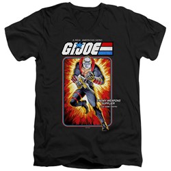 G.I. Joe - Mens Destro Card V-Neck T-Shirt