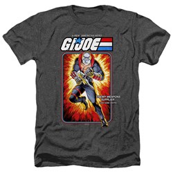 G.I. Joe - Mens Destro Card Heather T-Shirt