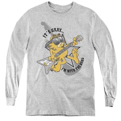 Garfield - Youth Im With The Band Long Sleeve T-Shirt