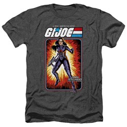 G.I. Joe - Mens Baroness Card Heather T-Shirt