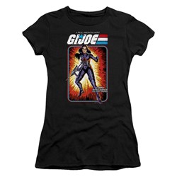 G.I. Joe - Juniors Baroness Card T-Shirt