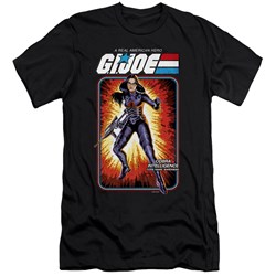 G.I. Joe - Mens Baroness Card Premium Slim Fit T-Shirt