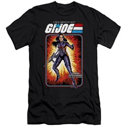 G.I. Joe - Mens Baroness Card Slim Fit T-Shirt