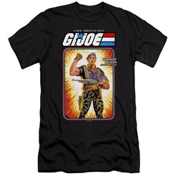 G.I. Joe - Mens Flint Card Slim Fit T-Shirt