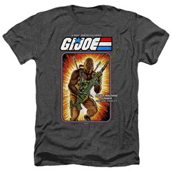 G.I. Joe - Mens Roadblock Card Heather T-Shirt