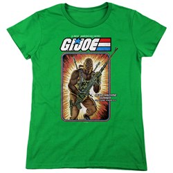 G.I. Joe - Womens Roadblock Card T-Shirt