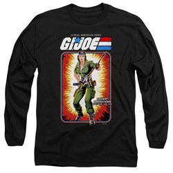 G.I. Joe - Mens Lady Jaye Card Long Sleeve T-Shirt