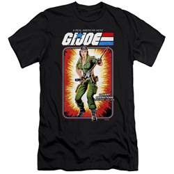 G.I. Joe - Mens Lady Jaye Card Slim Fit T-Shirt