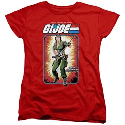 G.I. Joe - Womens Lady Jaye Card T-Shirt