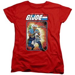 G.I. Joe - Womens Shipwreck Card T-Shirt