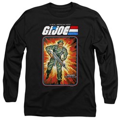G.I. Joe - Mens Stalker Card Long Sleeve T-Shirt