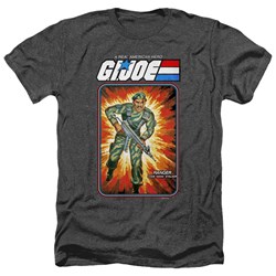 G.I. Joe - Mens Stalker Card Heather T-Shirt