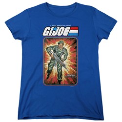 G.I. Joe - Womens Stalker Card T-Shirt