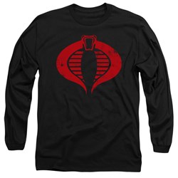 G.I. Joe - Mens Cobra Logo Long Sleeve T-Shirt
