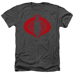 G.I. Joe - Mens Cobra Logo Heather T-Shirt
