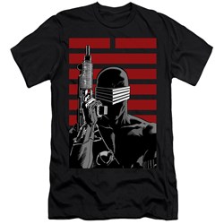 G.I. Joe - Mens Snake Eyes Ninja Premium Slim Fit T-Shirt