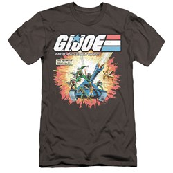 G.I. Joe - Mens Real American Hero Premium Slim Fit T-Shirt