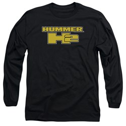 Hummer - Mens H2 Block Logo Long Sleeve T-Shirt