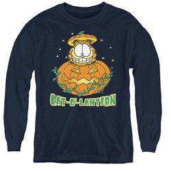 Garfield - Youth Cat O Lantern Long Sleeve T-Shirt
