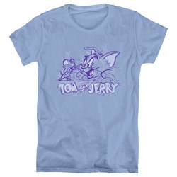 Tom And Jerry - Womens Sketchy T-Shirt