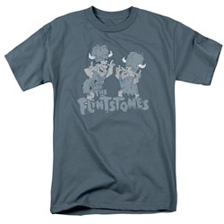The Flintstones - Mens Old Fred And Barney T-Shirt