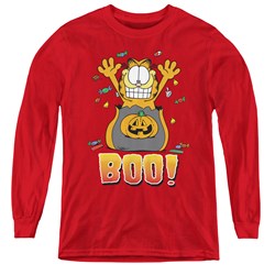 Garfield - Youth Boo! Long Sleeve T-Shirt