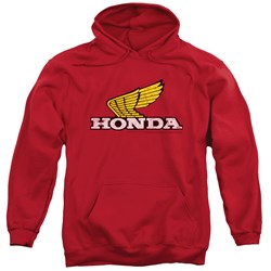 Honda - Mens Yellow Wing Logo Pullover Hoodie