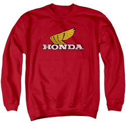 Honda - Mens Yellow Wing Logo Sweater