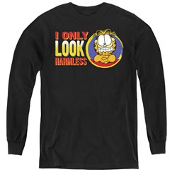 Garfield - Youth I Only Look Harmless Long Sleeve T-Shirt