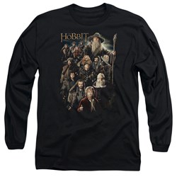 The Hobbit - Mens Somber Company Long Sleeve Shirt In Black