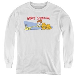 Garfield - Youth Annoy Someone Long Sleeve T-Shirt