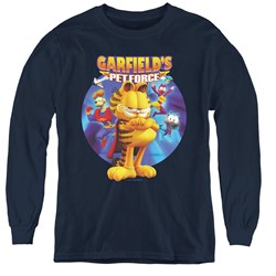 Garfield - Youth Dvd Art Long Sleeve T-Shirt