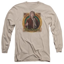 The Hobbit - Mens Mr. Baggins Long Sleeve Shirt In Sand