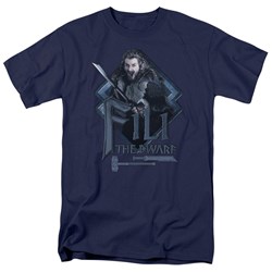 The Hobbit - Mens Fili T-Shirt In Navy