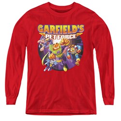 Garfield - Youth Pet Force Four Long Sleeve T-Shirt