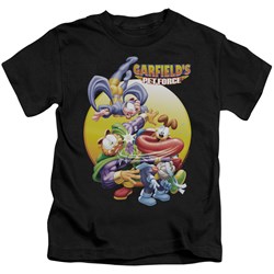 Garfield - Tongue Of Doom Little Boys T-Shirt In Black
