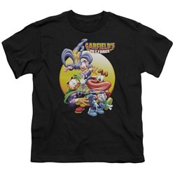 Garfield - Tongue Of Doom Big Boys T-Shirt In Black