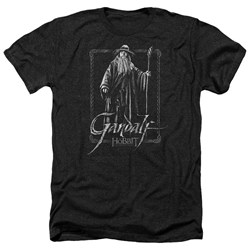 The Hobbit - Mens Gandalf Stare Heather T-Shirt