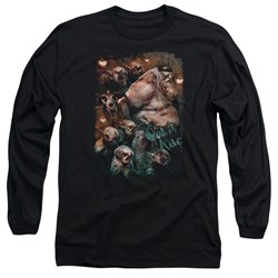 The Hobbit - Mens Goblin King Long Sleeve Shirt In Black