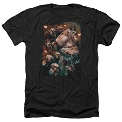 The Hobbit - Mens Goblin King Heather T-Shirt
