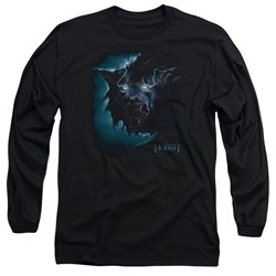 The Hobbit - Mens Warg Long Sleeve Shirt In Black