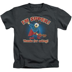 Garfield - Super Little Boys T-Shirt In Charcoal