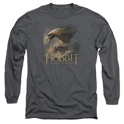 The Hobbit - Mens Great Eagle Long Sleeve Shirt In Charcoal