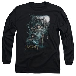 The Hobbit - Mens Epic Adventure Long Sleeve Shirt In Black