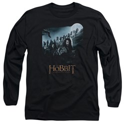 The Hobbit - Mens A Journey Long Sleeve Shirt In Black