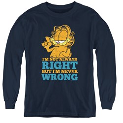 Garfield - Youth Never Wrong Long Sleeve T-Shirt